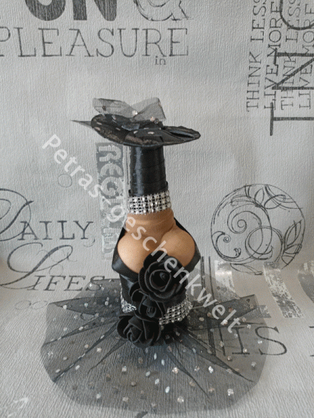 Kleine Sektflasche als Frau Geschenk Geburtstag&Gastgeschenk für Herren